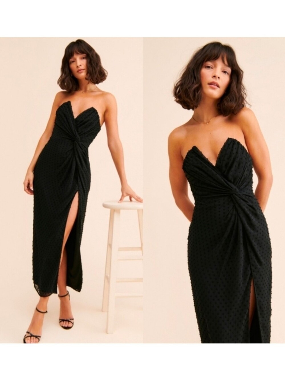 Katie May Come On Home Dress in Black